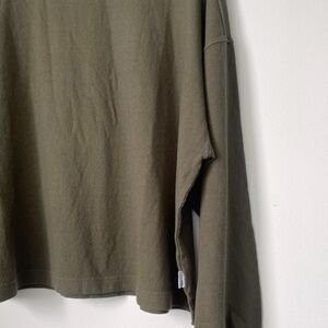 Le Bon Shoppe Olive green Naturelle long sleeve tee